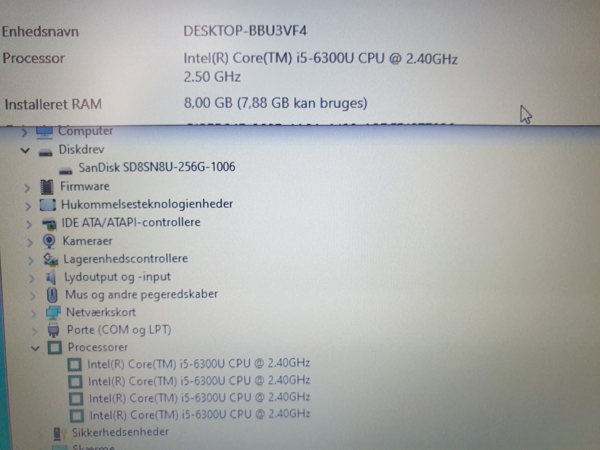 Fejl